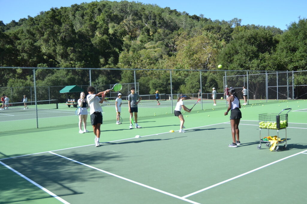 Carmel Valley Tennis Camp – kids building confidence through tennis